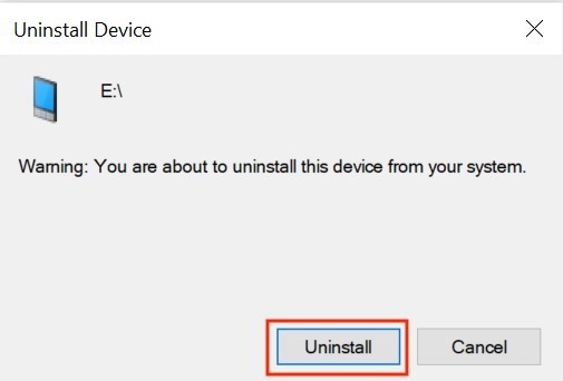 Uninstall Devices